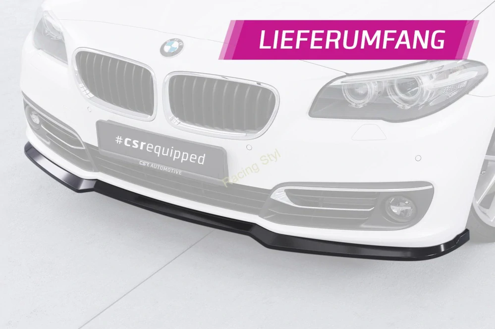 BMW 5 F10/ F11 LCI přední spoiler lip CSR Matt.