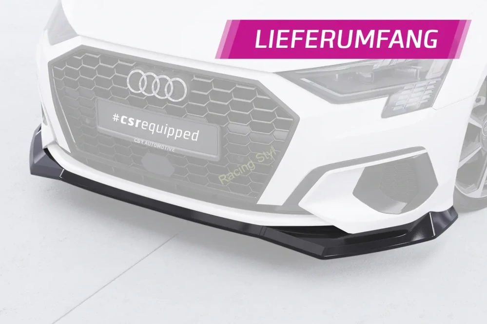 Audi A3 8Y Sportback přední spoiler lip CSR