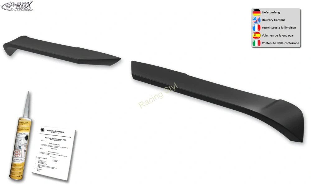 FORD Transit H2 2014- střešní spoiler RDX