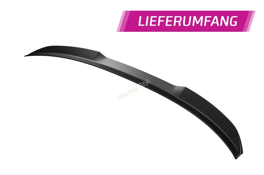 Audi A5 B10 Sedan spoiler na víko kufru Glossy Black CSR Lesk