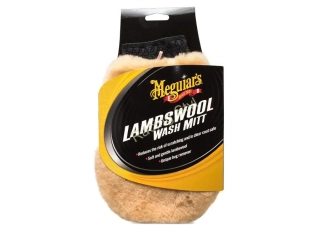 Meguiar's Lambswool Wash Mitt - mycí rukavice z pravé jehněčí vlny
