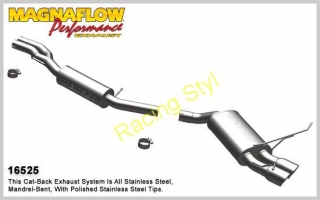 MagnaFlow výfuk 16525 BMW E82 128i 2008-13