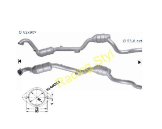 Katalyzátor MagnaFlow 75035 Mercedes Benz ML430 W136