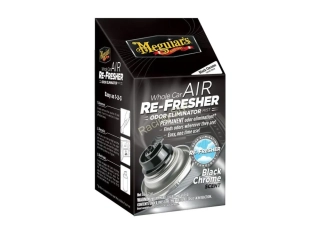 Meguiar's Air Re-Fresher Odor Eliminator - Black Chrome Scent - čistič klimatizace + pohlcovač pachů + osvěžovač vzduchu, vůně "Black Chrome" 71 g