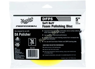 Meguiar's Soft Buff Foam Polishing Disc 5" - lešticí kotouč pro DA leštičku (střední) 5palcový
