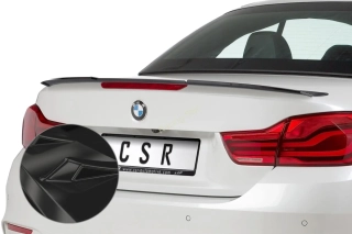 BMW 4 F33/ M4 F83 Cabrio zadní spoiler na víko kufru Glossy Black CSR Lesk