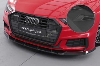 Audi A6 C8 4K S-Line/ S6 C8 4K přední spoiler lip CSR Matt.