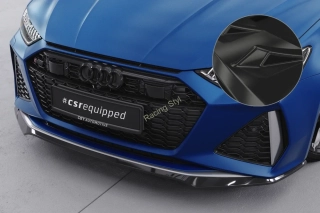 Audi RS6 C8 /RS7 C8 (4K) přední spoiler lipa Glossy Black CSR Lesk