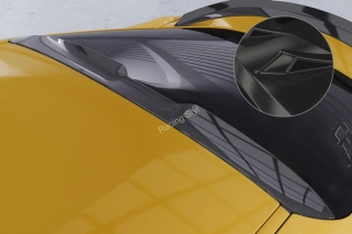 Toyota GR Supra A90 spoiler na zadní okno Glossy Black CSR Lesk