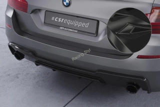 BMW 5 F10/F11 535i/535d M-Paket spoiler na zadní nárazník Glossy Black CSR Lesk