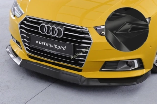 Audi A4 B9 typ 8W přední spoiler lip Glossy Black CSR Lesk