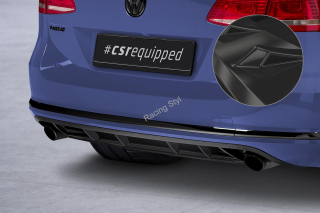 VW Passat B7 3C Variant spoiler na zadní nárazník Glossy Black CSR Lesklý