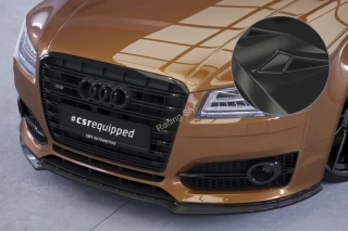 Audi S8/ S8 Plus D4 Typ 4H přední spoiler lipa Glossy Black CSR Lesk