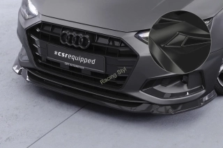 Audi A4 B9 typ 8W přední spoiler lip Glossy Black CSR Lesk