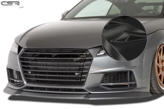 Audi TTS FV/8S přední spoiler lipa Glossy Black CSR Lesk
