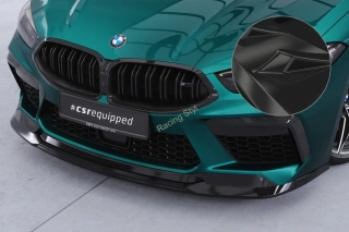 BMW M8 Competition F91/F92/F93 přední spoiler lipa Glossy Black CSR Lesk