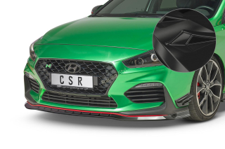 Hyundai I30 (PD) N/N-Line přední spoiler lip Glossy Black CSR Lesk