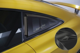 Audi TT (8J) boční kryty oken Glossy Black CSR Lesk