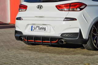 Hyundai I30N spoiler na zadní nárazník difuzor IN Tuning