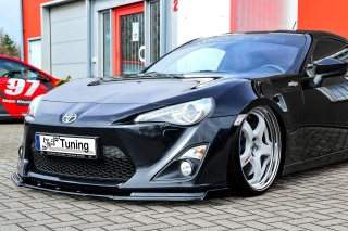 Toyota GT86 přední spoiler lipa s křidélky IN Tuning Matt.