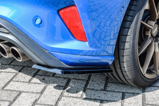 Ford Focus DEH ST-Line boční spoilery na zadní nárazník IN Tuning Matt.