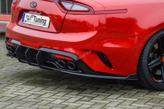 Kia Stinger CK boční spoilery a difuzor na zadní nárazník IN Tuning