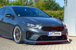 Přední spoiler lipa s křidélky pro Kia Ceed GT/ Pro Ceed IN Tuning Matt.