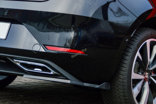 Seat Leon KL boční spoilery na zadní nárazník s křidélky IN Tuning Matt.