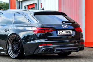 Audi A6 S6 C8 4K spoiler na zadní nárazník difuzor IN Tuning