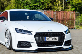 Audi TT S-Line/ TTS 8S přední spoiler lipa s křidélky IN Tuning Matt.