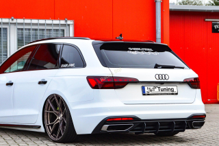 Audi A4 B9 Avant Facelift spoiler na zadní nárazník difuzor IN Tuning