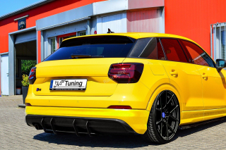 Audi Q2 Sport GA spoiler na zadní nárazník difuzor IN Tuning