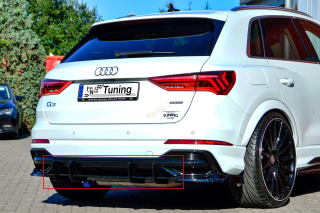 Audi Q3 F3 S-Line spoiler na zadní nárazník difuzor IN Tuning