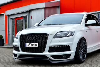 Audi Q7 4L S-Line přední spoiler lipa IN Tuning Matt.