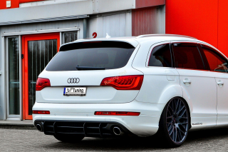 Audi Q7 4L S-Line spoiler na zadní nárazník difuzor IN Tuning