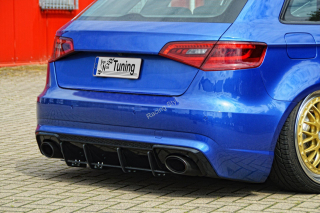 Audi RS3 8V Sportback spoiler na zadní nárazník difuzor IN Tuning