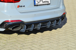 Audi RS4 B9 spoiler na zadní nárazník difuzor IN Tuning