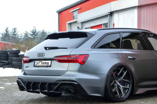 Audi RS6 C8 spoiler na zadní nárazník difuzor IN Tuning