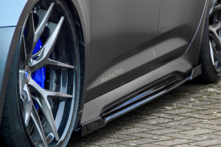 Audi RS7 C8 lemy pod boční prahy s křidélky IN Tuning Matt.