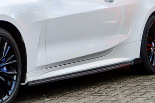 BMW 4 M-Paket G22/G23 spoilery pod boční prahy s křidélky vzadu IN Tuning