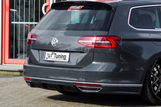 VW Passat 3G B8 R-Line spoiler na zadní nárazník IN Tuning Matt.