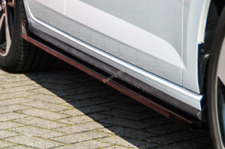 VW Polo 6 GTI 2G (AW) spoilery pod boční prahy s křidélky vzadu IN Tuning Matt.