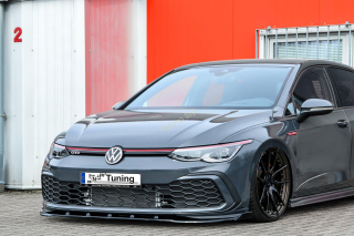 VW Golf 8 GTI/ GTD přední spoiler lipa s křidélky IN Tuning Matt.