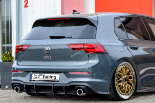 VW Golf 8 GTI spoiler na zadní nárazník difuzor IN Tuning