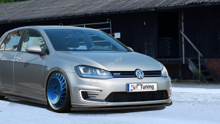 VW Golf 7 GTE AU přední spoiler lipa IN Tuning Matt.