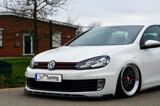 VW Golf 6 GTI/ GTD 1K přední spoiler lipa s křidélky IN Tuning Matt.