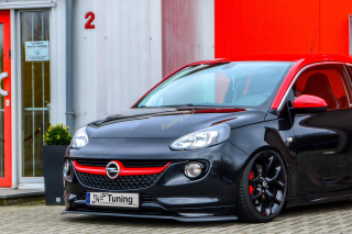 Opel Adam S/ OPC-Line přední spoiler lipa IN Tuning Matt.