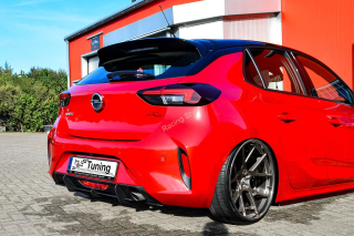 Opel Corsa F GS-Line spoiler na zadní nárazník difuzor IN Tuning