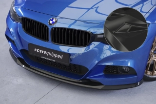 BMW 3 F34 Gran Turismo M-Paket přední spoiler lipa Glossy Black CSR Lesk