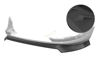 Ford Transit MK7 Custom přední spoiler lipa CSR Mat.